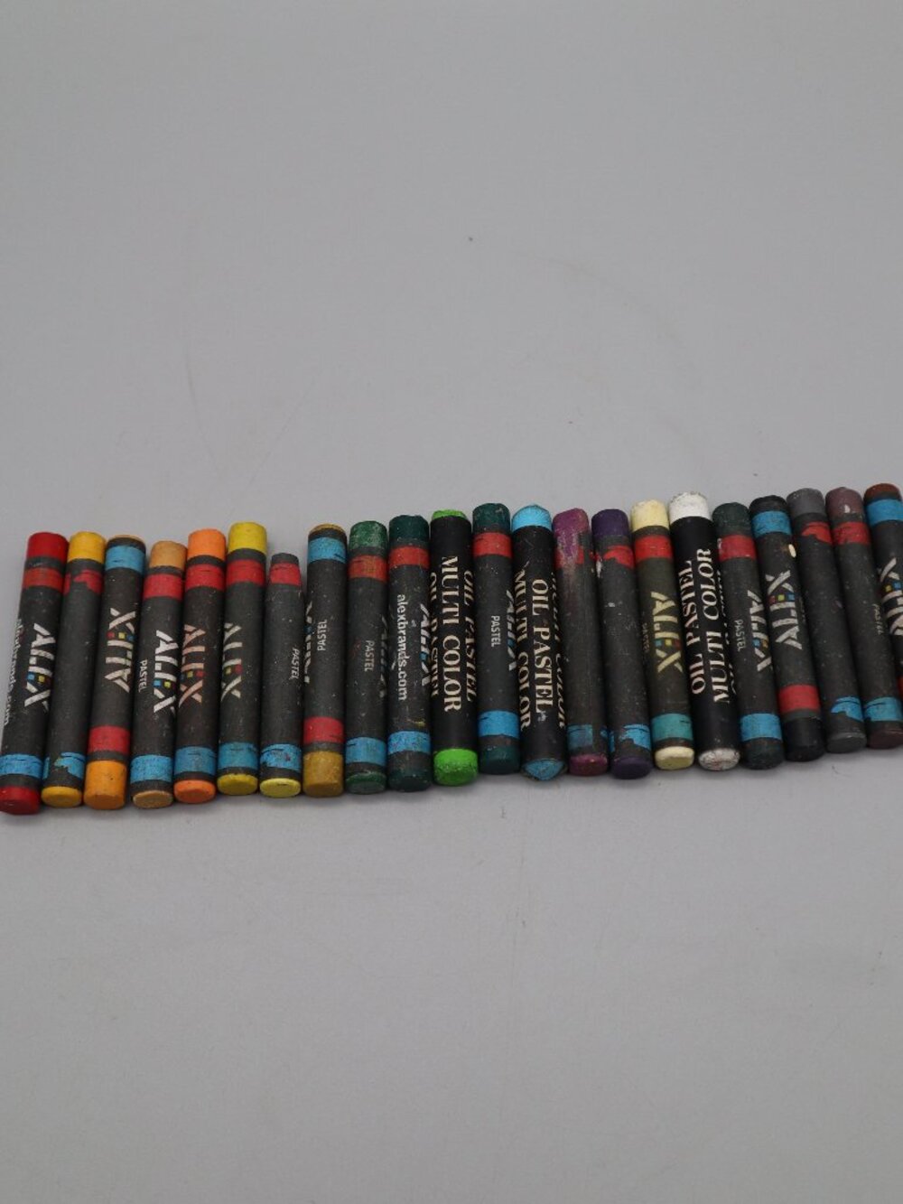 Lot of 22 Alex Oil Pastel Sticks Multi-Color Art Craft Supplies